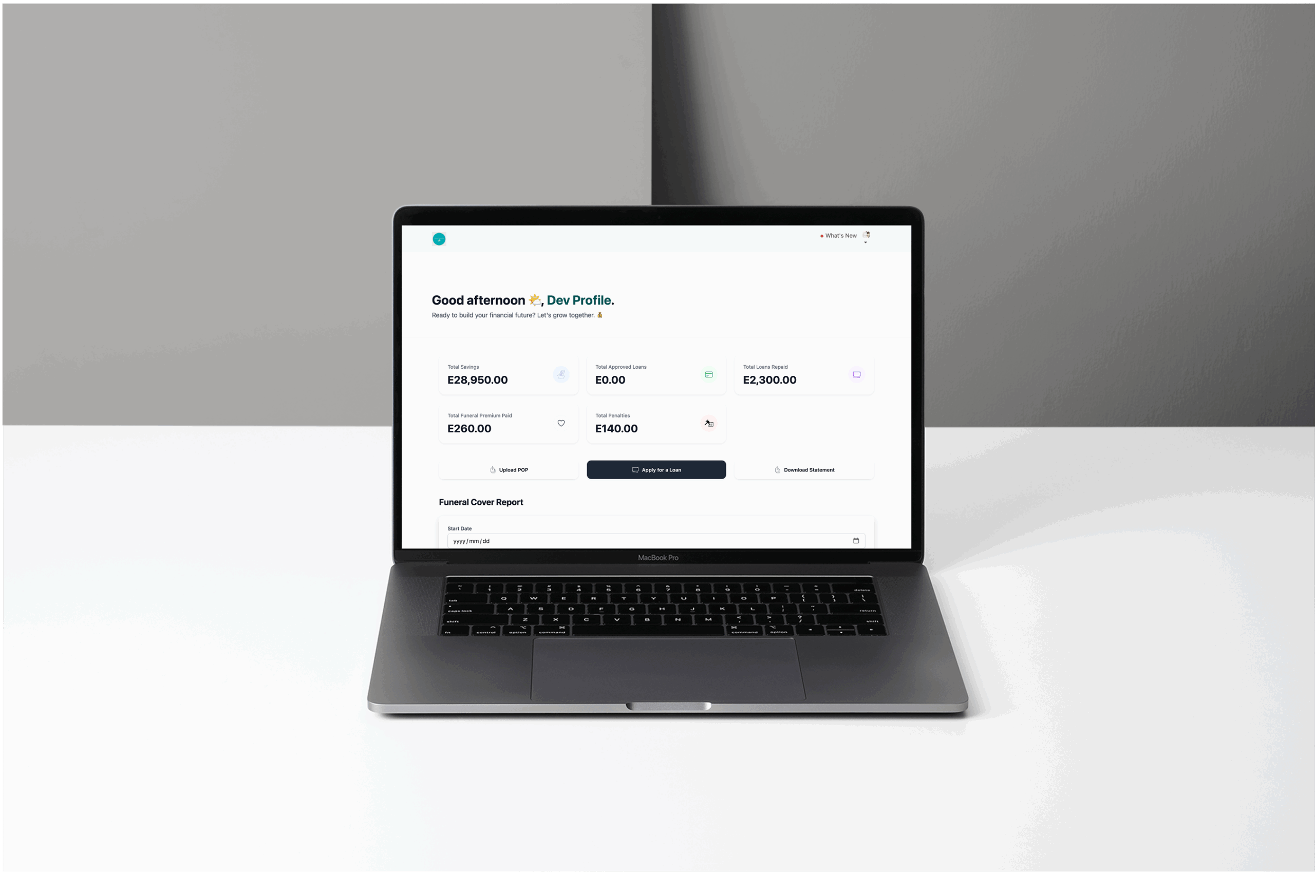 Community Savings Club Management System