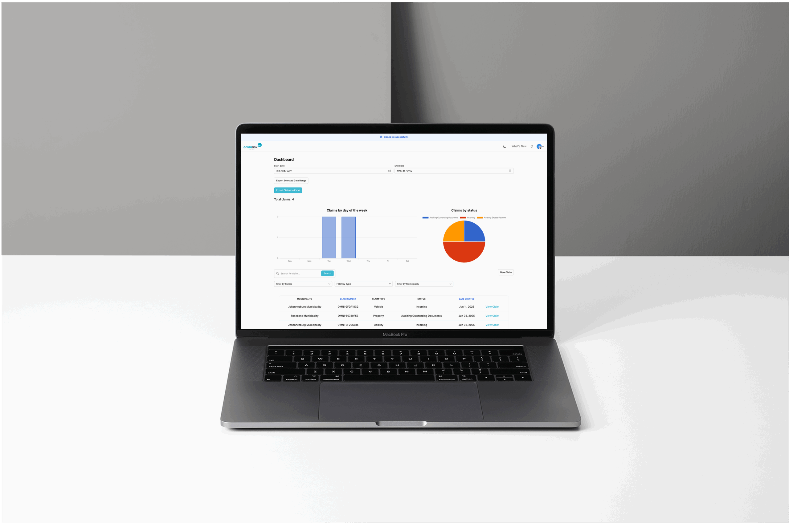 Omnirisk Insurance Claims Management System: Legacy Modernization